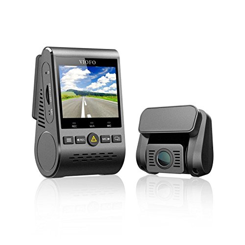 Book Cover Viofo A129 GPS Dual Lens Dash Cam Full HD 1080P 140° Wide Angle Dashboard Camera w/GPS, Low Light Vision G-Sensor