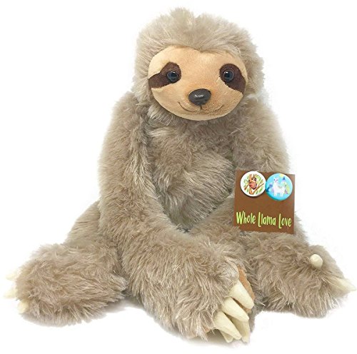 Book Cover Sloth Stuffed Animal - 20