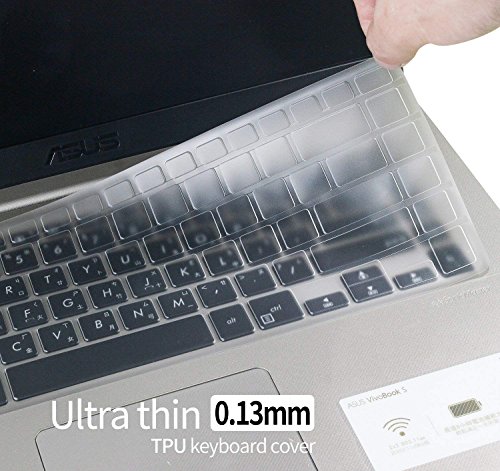 Book Cover Premium Ultra Thin Keyboard Cover for ASUS VivoBook F510UA FHD Laptop/F510UF/ASUS VivoBook S S510UA S510UN/ASUS S510UQ-EB76 15.6