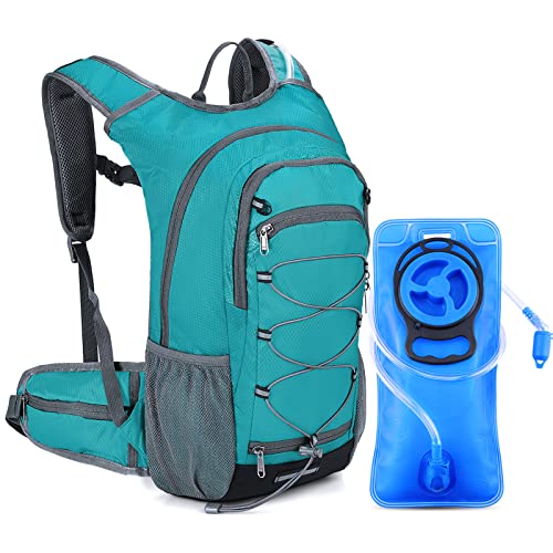 Hydration Pack,Hydration Backpack with 2L Hydration Bladder Lightweight Insulation Water Pack for Running Hiking Riding Camping Cycling Climbing Fits Men & Women