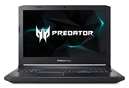 Acer Predator Helios 500 PH517-51-72NU Gaming Laptop, Intel Core i7-8750H, GeForce GTX 1070 Overclockable Graphics, 17.3" Full HD 144Hz G-Sync Display, 16GB DDR4, 256GB PCIe NVMe SSD, 1TB HDD