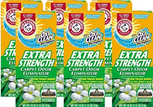 Arm & Hammer Extra Strength Carpet Cleaners (97.8 Oz) 16.3 oz pack of 6
