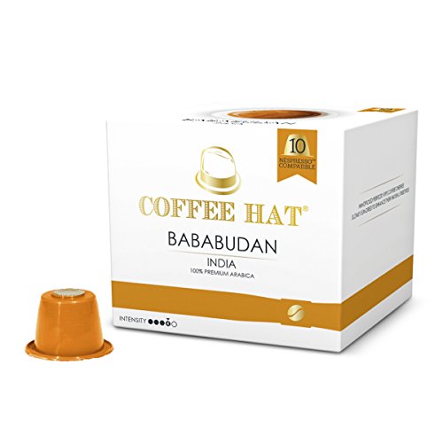Book Cover Nespresso Compatible Coffee Capsules - Premium Quality Coffee Pods - Nespresso Original Machine - Roasted (India, 20 Capsules)