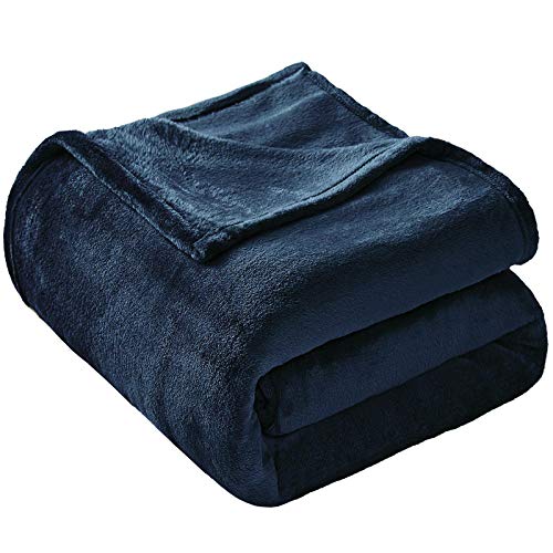 VEEYOO Flannel Fleece Blanket Twin Size - Ivory Throw Blanket for Bed Lightweight Super Soft Blankets and Throws Fuzzy & Plush Luxury Couch Blankets for Teens Boys Grils (60x80 Inch Bed Throws)