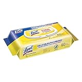 Lysol Handi-Pack Disinfecting Wipes, Brighter Horizon, Country Scent, (Pack of 4 - 320ct Total)