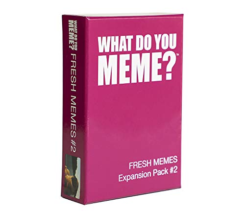 Fresh Memes #2 Expansion Pack by What Do You Meme? - Designed to be Added to What Do You Meme? Core Game