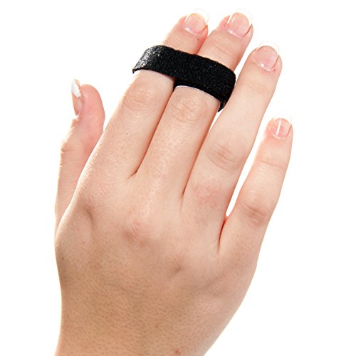 3-Point Products 3pp Buddy Loops for Jammed and Broken Fingers 1/2", Black (Package of 5)