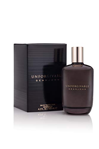 Sean John Unforgivable for Men Eau De Toilette Spray, 4.2 Ounce