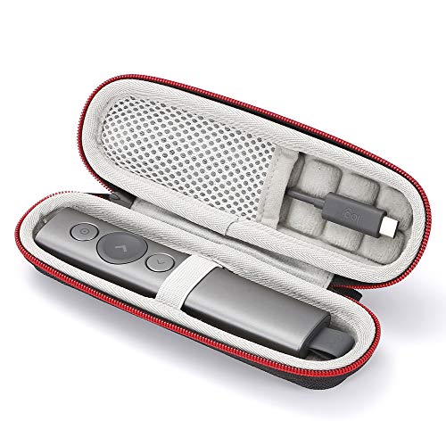 Hard Case for Logitech Spotlight Presentation Remote, Travel Carrying Storage Bag - Black