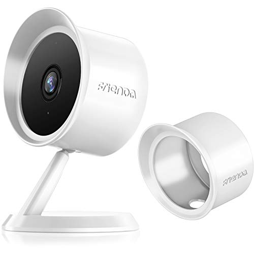 Frienda Silicone Skins Cover for Cloud Cam Security Camera, 2 Pack Protective Camera Cover for Indoor and Outdoor Use (White)