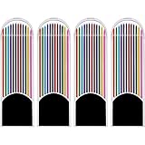 Jovitec 48 Pieces Colored Refills, 2.0 mm, 90 mm Tall, Pre-Sharpened, 12 Colors