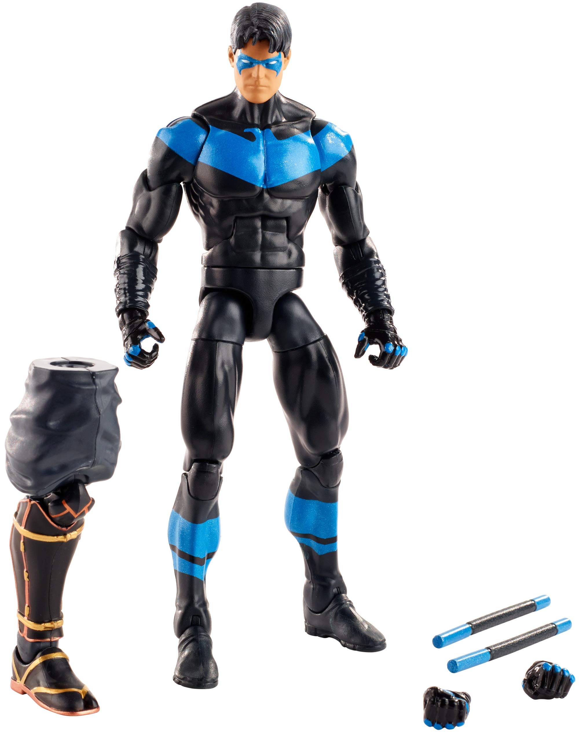 Book Cover DC Super Friends Multiverse Nightwing action figure, highly detailed, collectible, 6-inch scale Nightwing (Rebirth)