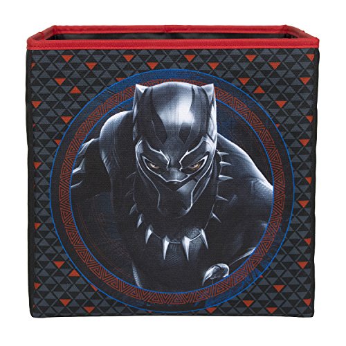 Yasirona Duyoku BriteLoft Marvel Black Panther Collapsible Storage Bin for Toys | Toy Box for Closet, Bedroom Organizer, Office Container | Storage Bin for Kids, Children's Stuffed Animals, Kids Toys