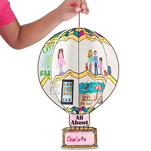 Ready-to-Decorate All About Me 3-D Balloons - Set of 24