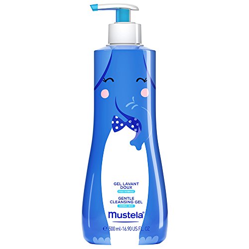 Mustela Gentle Cleansing Gel for Normal Skin 500ml - Vincent the Elephant