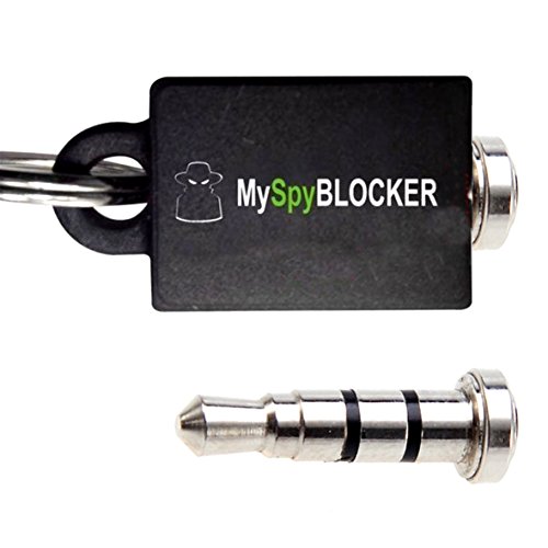 Book Cover My MIC Audio Blocker - Blocks Audio Hacking on Computers, Tablets and Smart Phones, Easy Carry Key Chain