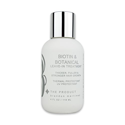 Biotin Vitamin Hair Growth Conditioning Treatment-(High Potency) Biotin Thermal Protectant, Anti Hair Loss Styling Serum For Dry & Damaged Hair-UV Protectant-B THE PRODUCT 4oz.