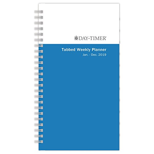 Day-Timer 2019 Weekly Planner Refill, 3-1/2" x 6-1/2", Pocket Size 2, Wirebound, Two Pages Per Week, Simply Stated (12068)