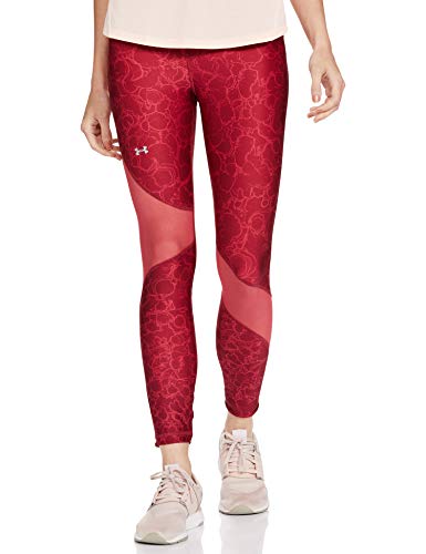 Under Armour Women's HeatGear Armour Ankle Crop Print Leggings