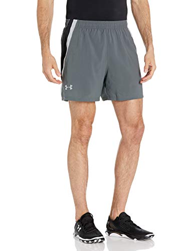 Book Cover Under Armour Men's Launch Woven 5-Inch Short