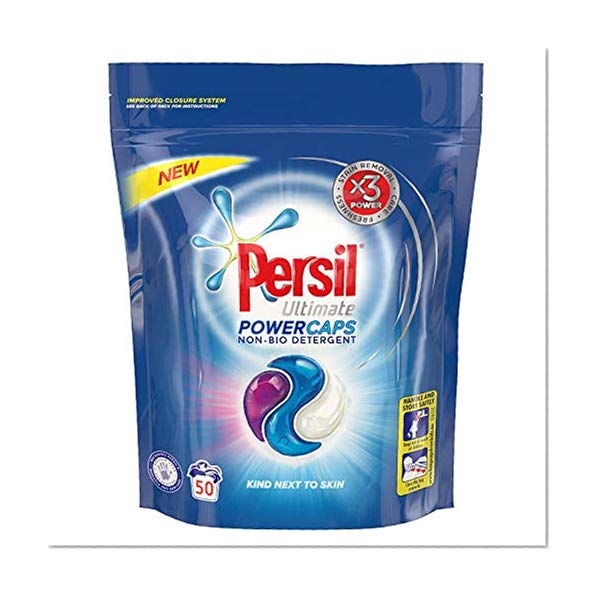 Persil Persil Powercaps non Bio à laver capsules, 50 Lavage, 1350 g, Lot de 3 x