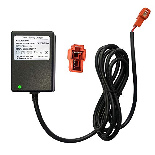 6V Charger for 6V Kids Ride On Car,7V0.8A for 6 Volt Battery Charger for Kid Trax Disney Princesse Toddler Quad Disney’s Frozen Minnie Kid trax Moto ATV Audi R8 Spyder BMW X6 i8 Avigo Mini ATV GMC
