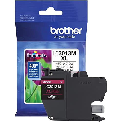 Brother LC3013M Original Magenta Ink Cartridges 1 Item 1 x Original Magenta Brother MFC-J491DW MFC-J497DW MFC-J690DW MFC-J895DW 1 x High Performance XL