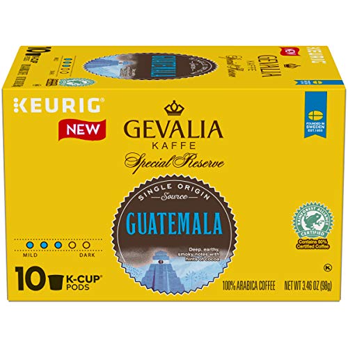 Book Cover Gevalia Single Origin Guatemala Keurig K Cup Coffee Pods (10 Count)