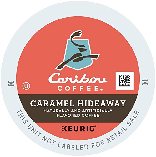 Book Cover Caribou Coffee Single-Serve K-Cup Pod, Caribou Coffee Caramel Hideaway Keurig K-Cup, 60 Count (6 Boxes of 10 Pods)