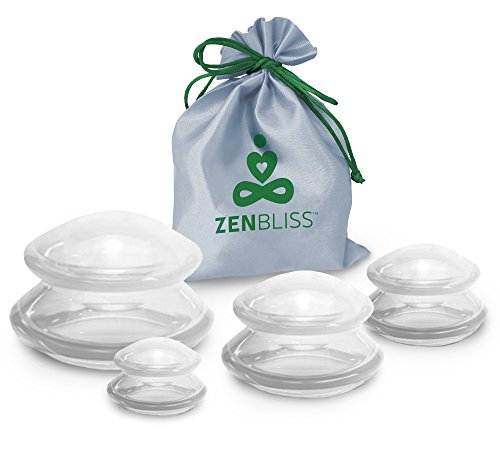Cupping Therapy Sets - 8 Massage Cups for Cupping Therapy and Anti Cellulite Massage Cups for Cellulite Cupping (8)