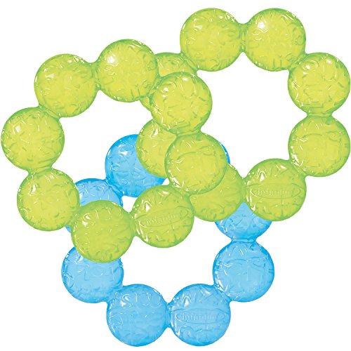 Infantino 3-Pack Water Teethers - Christmas gift for Sensory Exploration and Teething Relief