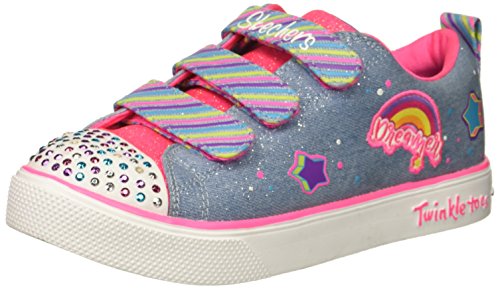 Skechers Unisex-Child Twinkle Breeze 2.0-Dazzle Dre Sneaker
