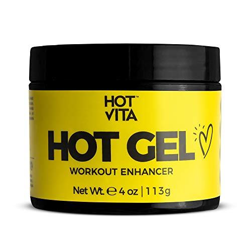 Hot Vita Hot Gel ThermoActive â€“ Workout Enhancer Sweat Cream with Coconut oil, Jojoba Seed Oil, Coffee Arabica Seed Extract, Olive Oil and Green Tea Leaf Extract for Women (4 Ounce)