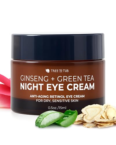 Tree To Tub Retinol Eye Cream - with Hyaluronic Acid 0.5 oz