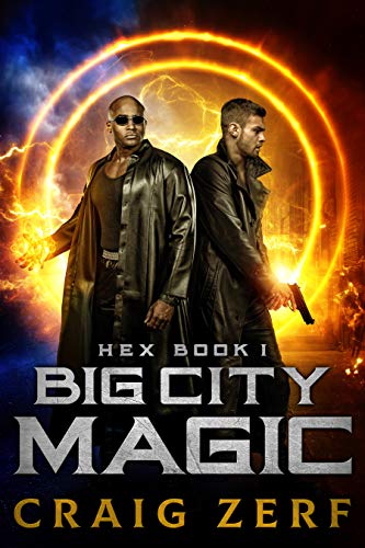 Book Cover HEX Book 1 Big City Magic: An Urban Fantasy Series