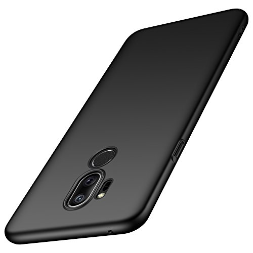 anccer Compatible for LG G7 ThinQ Case [Colorful Series] Premium PC Material Slim Cover for LG G7 (Black)