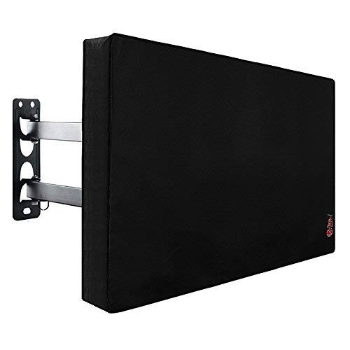 KOLIFE K LIFE Outdoor TV Cover 36 to 39 inches with Scratch Resistant Interior, Bottom Seal, Weatherproof Protector for LCD, LED, Plasma Television Sets, Built in Remote Controller Storage Pocket