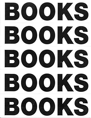 Tag-A-Room Box Content Moving Label (Books)