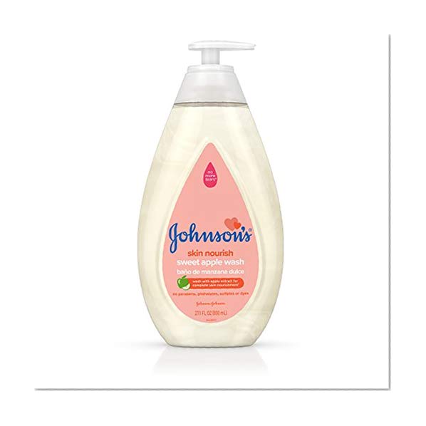 Johnson’s Tear Free Skin Nourishing Baby Wash With Apple Extract, 27.1 fl. oz