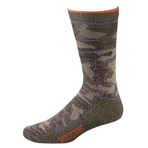 Wolverine Mens 2 Pk Camo Boot Socks
