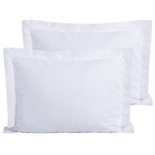 Book Cover FLXXIE 2 Pack Microfiber Pillow Shams, Ultra Soft and Premium Quality, 20