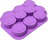 PJ BOLD Marijuana Leaf Silicone Soap Mold Tray, 2 Pack, 12 Cavities