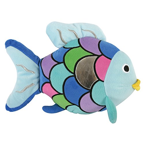 Stephan Baby Super-Soft Plush Pillow Toy, Rainbow Fish