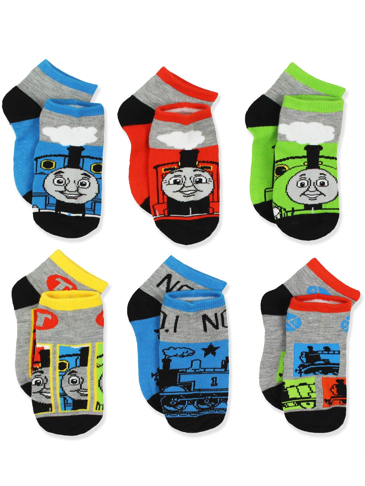 Book Cover Thomas the Train & Friends Boys 6 pack Socks (Baby/Toddler)