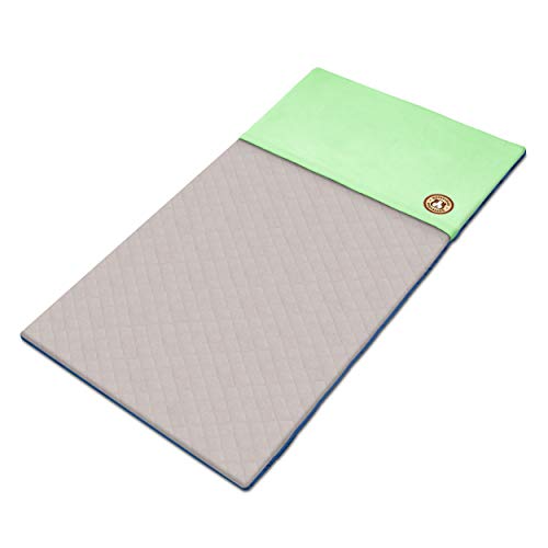 GuineaDad Liner - Midwest Size, Sea Green| Guinea Pig Fleece Cage Liners | Guinea Pig Bedding | Burrowing Pocket Sleeve | Extra Absorbent Bamboo | Waterproof Bottom