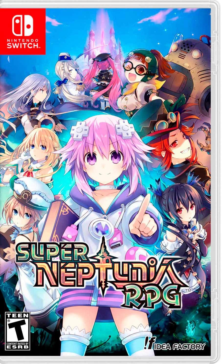 Book Cover Super Neptunia RPG - Nintendo Switch