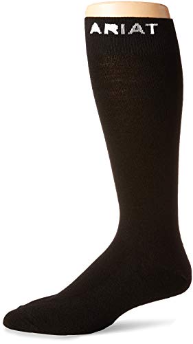 ARIAT mens Men's Thin Boot Single Sock
