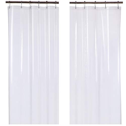 Book Cover Amazer 2 Pack Shower Curtains, 72
