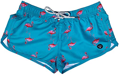 Official Molokai Womens Swim Trunks Quick Dry Elastic Waist Drawstring