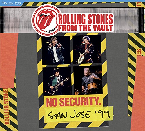 Book Cover The Rolling Stones - From The Vault: No Security. San Jose '99 [Blu-ray/2CD]